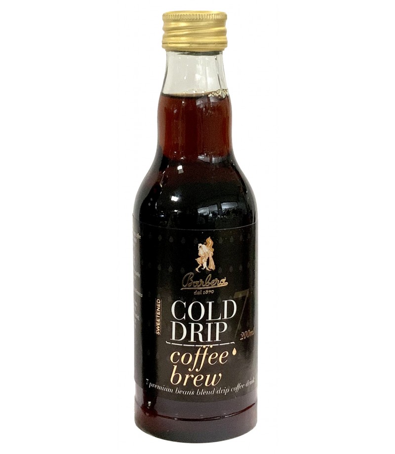 Cold Drip Coffee Brew Unsweetend