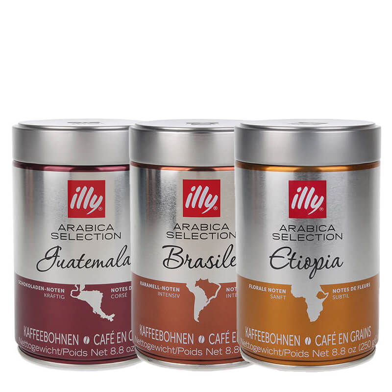 Café en grano Arabica Selection Brasil 250 gr - illy Shop