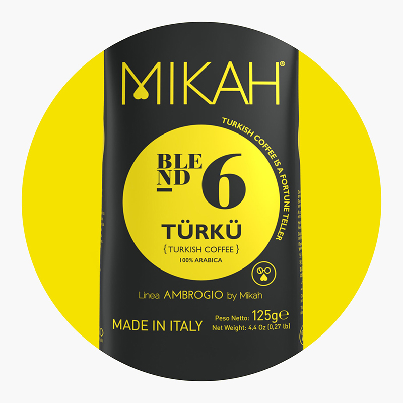 Mikah – Türkü N.6 Caffè Turco 125 g grounded