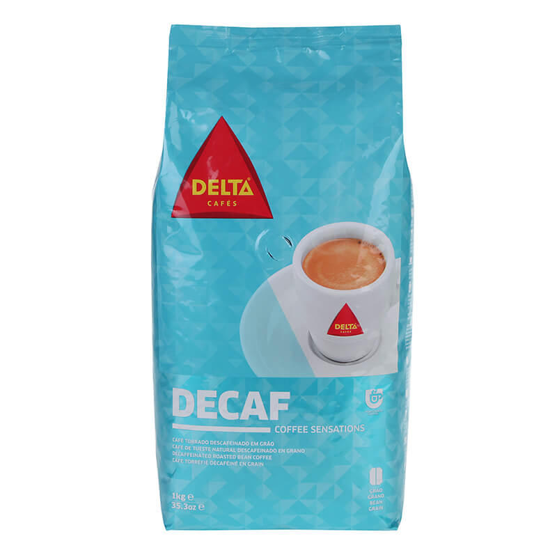 Delta Cafés - café en grain Decaf ( décaféiné ) - 1Kg
