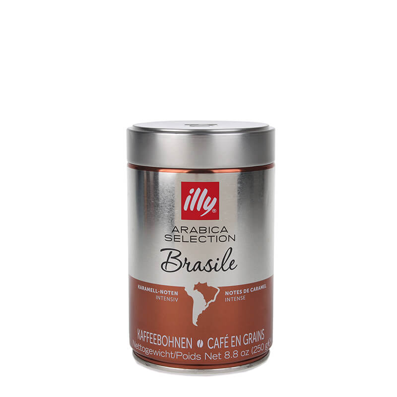 2 pack) illy Whole Bean Coffee Brasile, 8.8 Oz 